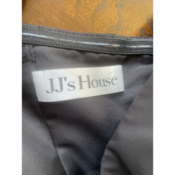 jjs house jet black dress size 14 has 39.5 Bust And 32.5 Waist - Picture 11 of 16